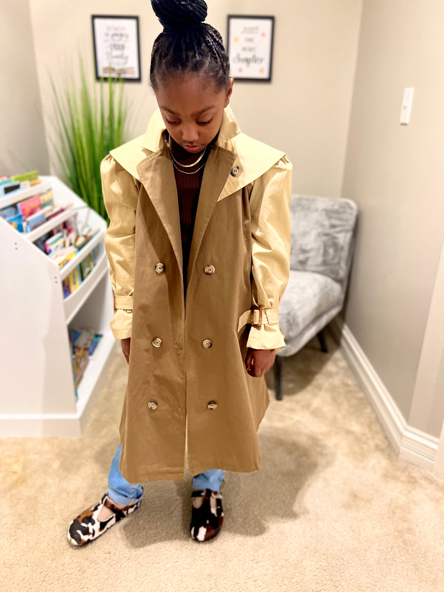 ジャケット・アウター tac:tac LIGHT MELTON PIPING TRENCH COAT Sand Belted Trench Coat in Pure Cotton | SUITSUPPLY