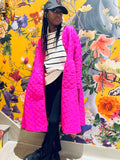 Fuchsia Quilted Jacket - Exclusive
